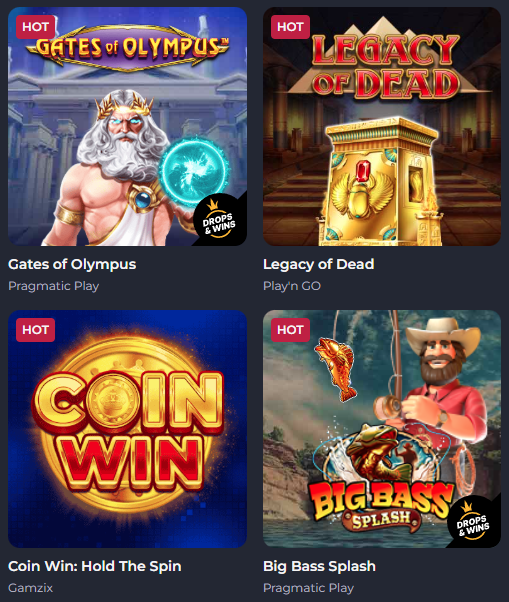 Rolling Slots Casino official website