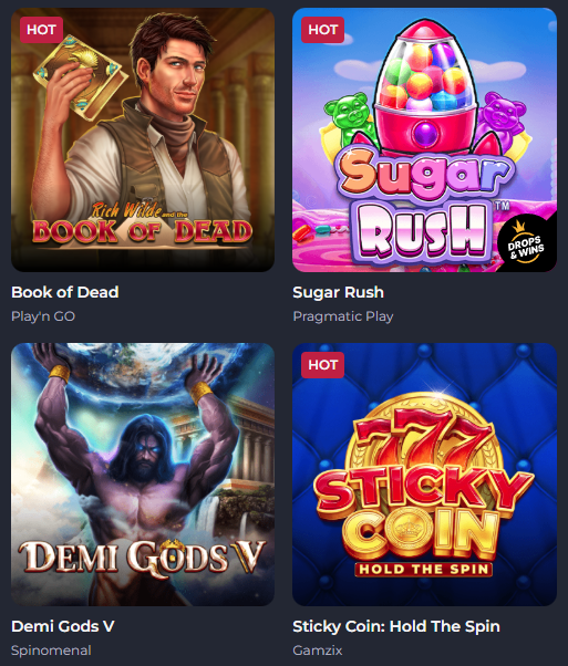 Rolling Slots Casino official website